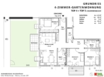 Top 4+5 - 4-Zimmer, Gartenebene - Bild