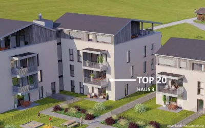 Top 20 – 3-Zimmer, 1. OG, 6311 Oberau, Etagenwohnung