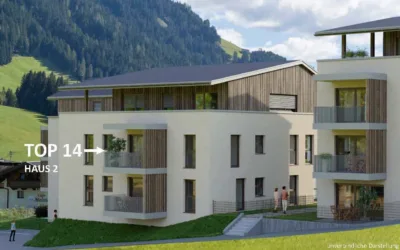 Top 14 – 2-Zimmer, 1. OG – WOHNBAUGEFÖRDERT, 6311 Oberau, Etagenwohnung