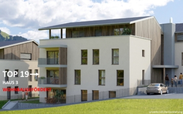 Top 19 – 4-Zimmer, 1. OG – WOHNBAUGEFÖRDERT, 6311 Oberau, Etagenwohnung