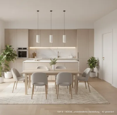 Top 8 – 3-Zimmer, 2. OG, 6311 Oberau, Etagenwohnung