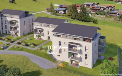 Top 7 – 2-Zimmer, 2. OG, 6311 Oberau, Etagenwohnung