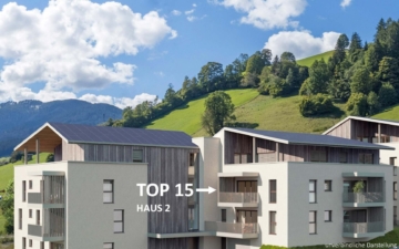 Top 15 – 3-Zimmer, 1. OG, 6311 Oberau, Etagenwohnung