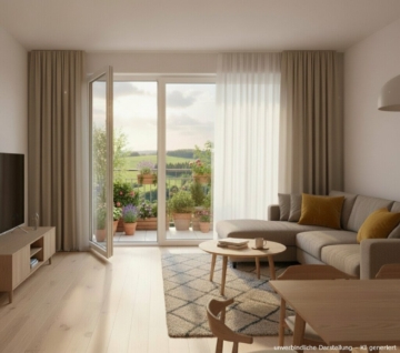 Top 4 – 2-Zimmer, 1. OG, 6311 Oberau, Etagenwohnung