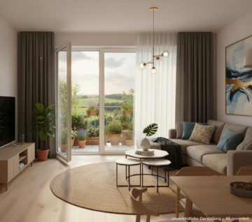 Top 4 – 2-Zimmer, 1. OG, 6311 Oberau, Etagenwohnung