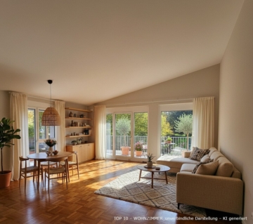 Top 9+10 – 4-Zimmer, 2. OG, 6263 Fügen, Etagenwohnung