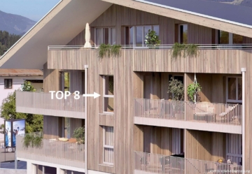 Top 8 – 2-Zimmer, 2. OG, 6263 Fügen, Etagenwohnung