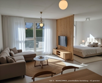 Top 4 – 2-Zimmer, 1. OG, 6263 Fügen, Etagenwohnung zum Kauf